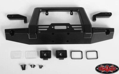 RC4WD Pawn Metal Front Bumper w/Lights : Traxxas TRX-4 VVV-C0450 - Image 1 of 4