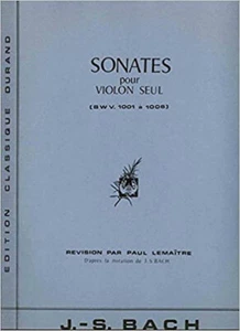 Sonates Violon Seul (Les 6 Bwv 1001-1006 ) [Broché] Johann Sebastian Bach - Picture 1 of 1