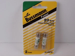 Cooper Bussmann 20 Amp Zeitverzögerung Motorschutz Sicherung FNM-20 BP/FNM-20 - Bild 1 von 7