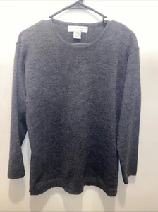 Geoffrey Beene Sport Small Men’g grey sweater split hem - Picture 1 of 3