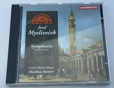 Symphonies by Myslivecek / Bamert / London Mozart Players (CD, 2004) NM Foto 1 de 4