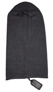 Allsaints All Saints Hooded Snood Acrylic Wool Blend Gray One Size MSRP $99 - Picture 1 of 8