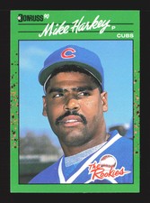 1990 Donruss The Rookies #22 Mike Harkey    Chicago Cubs