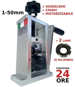 MACCHINA SPELLACAVI SPELACAVI SGUAINACAVI RECUPERO RAME SOLDI CAVO ELETTRICOCAVI - Foto 1 di 6