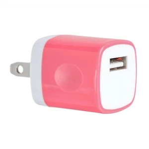 Akiko Electronics Universal USB 1.0 AMP Power Adapter Wall Charger Plug - Picture 1 of 10