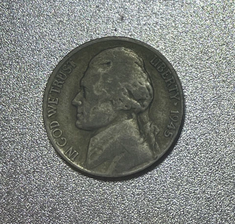 1945 S Jefferson Nickel  *35% SILVER*  **FREE SHIPPING** Good Album Filler Cover