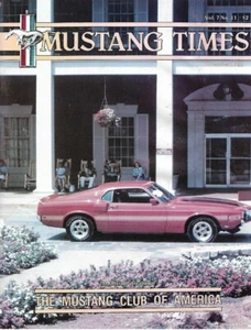MUSTANG TIMES 1983 NOV - MUSTANG CLUB OF AMERICA* - Imagen 1 de 1