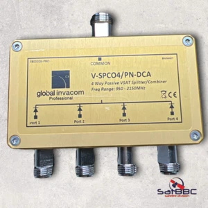 Frecuencia divisor/combinador VSAT pasivo de 4 vías Global V-SPCO4/PN-DCA. 950 - 2150 MHz - Imagen 1 de 6