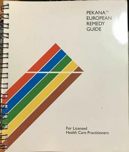 PEKANA European Remedy Guide HOMEOPATHY For Health Professionals (2008 revised) - Picture 1 of 1