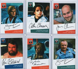 Gerry Anderson - Boceto de autógrafo e selección de placas de impresión casi nuevo imparable - Imagen 1 de 49
