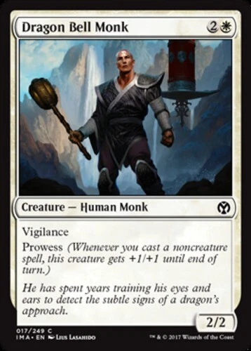 Iconic Masters - Dragon Bell Monk - Foil - Image 1 of 1