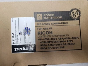 Katun for Ricoh MP 6054 S Black Toner Cartridge Lot of 2 NEW Sealed Compatible - Picture 1 of 2
