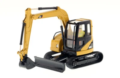 DIECAST MASTERS - CATERPILLAR 308C crawler mini excavator with driver - 1/50 ... — 第 1/4 张图片