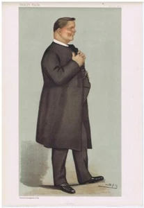 Bishop of Calcutta James Weldon Vanity Fair Print 1898  - Picture 1 of 2