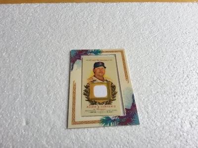 2007 Allen & Ginter Curt Schilling swatch # AGR-CMS - Image 1 of 2