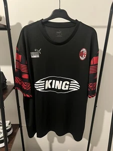 AC Milan Pre Match Training Shirt BNWT Size XL 22/23 Rare - Picture 1 of 9