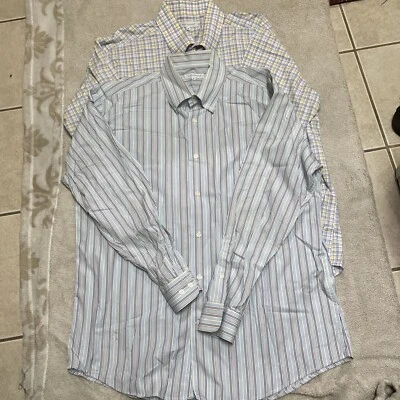 2stMen’s Alex Cannon size XL Button down dress shirts multicolors formal & casua - Image 1 of 4