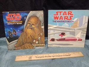 Star Wars Chewbacca's/Maverick Moon Activity/story Book Vintage used - Picture 1 of 4