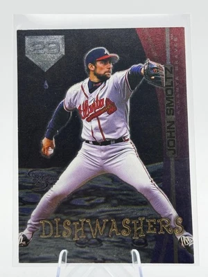 John Smoltz 1998 SkyBox Dishwashers #D6 Atlanta Braves - Image 1 of 2