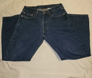 Levi 501 VTG Men’s Button Fly Jeans Size 33x30 2000s - Picture 1 of 11