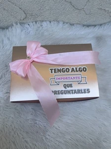 Padrino Box Set / Quieren ser mis padrinos de Bautizo / Taufbox Set - Bild 1 von 9