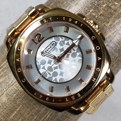 Coach Women CA.64.7.34.0608 Dress Rose Gold Stainless Quartz 35mm Watch 6 1/2" - Image 1 of 4
