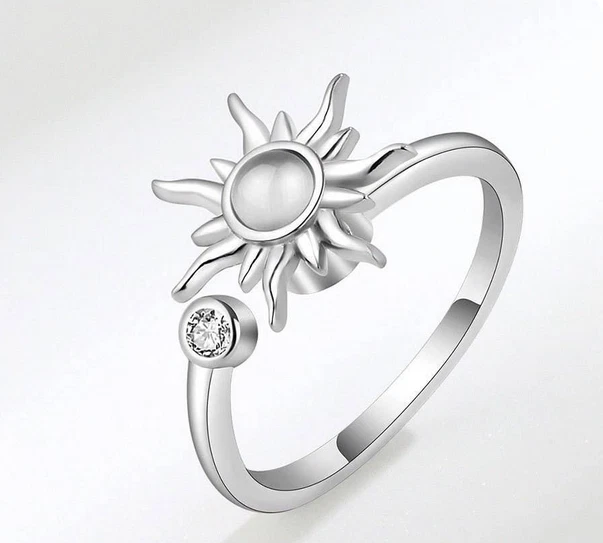 Anel de inquietação de pedra solar - Imagem 1 de 1