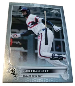 2022 Topps Chrome Luis Robert #137 Chicago White Sox MLB Baseball Card (L9 - Picture 1 of 2