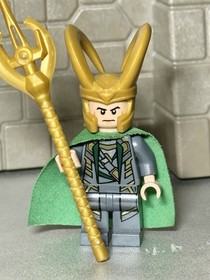 Lego Loki Minifigure Marvel Super Heroes Avengers 6868 6867 6869 sh0033 sh033