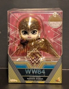 Hot Toys Cosbaby Wonder Woman 1984 Golden Armor Flying ver. DC WB WW84 - NEW - Picture 1 of 7
