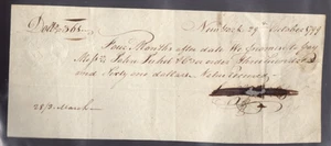 US EMBOSSED REVENUE RM 152 - su New York Prom. Banconota - 29/10/1799 - Foto 1 di 3
