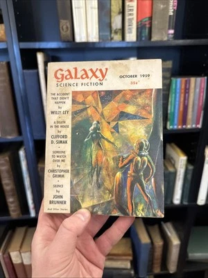 GALAXY SCIENCE FICTION October 1959 - Wally Wood, Gray Morrow, Leo &Diane Dillon - Image 1 of 4