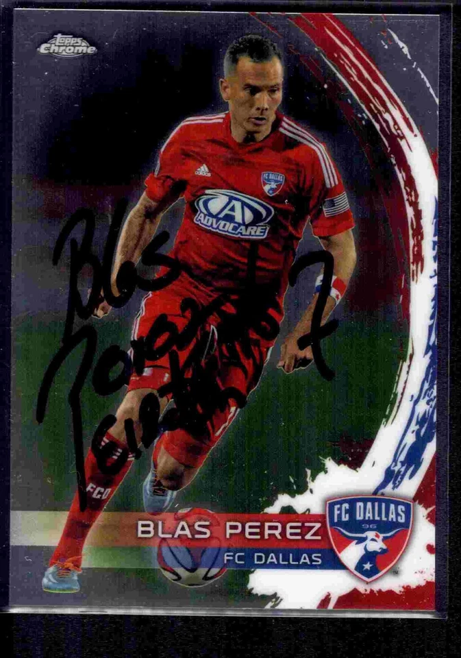 2014 Topps Chrome MLS base set pick a card all autographed! - Image 1 of 1