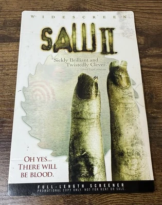 Saw 2 Widescreen DVD Promo Screener Jigsaw 2005 FREE SHIPPING - Image 1 of 3