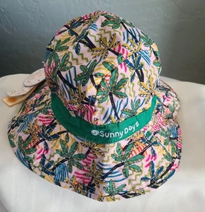 Sunny Days Hat Reversible Bucket Hat Kids / Toddler/ Girls/ Boys Summer Sunhat - Picture 1 of 8