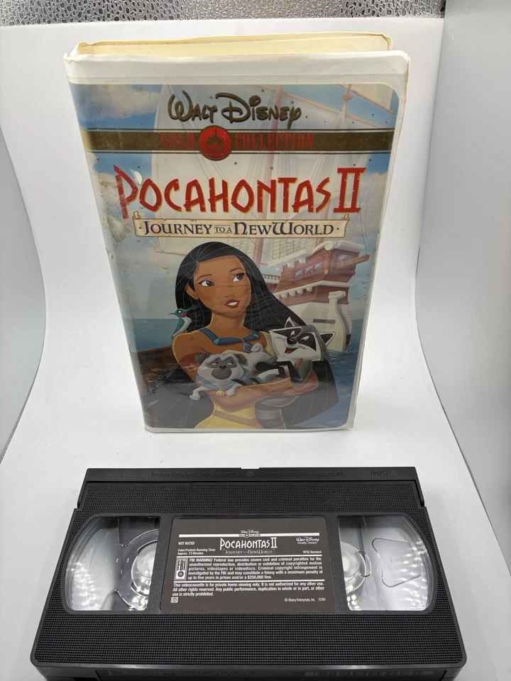 Pocahontas II: Journey To A New World (VHS, 2000, Gold Collection Edition) - Image 1 of 1