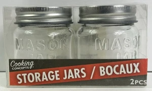 Cooking Concepts 2 Pack Mason / Storage Jars - Picture 1 of 5