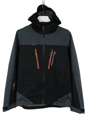 Revolution Race Jacket Men XLarge Black Multipocketed Hooded Zip Breathable - Image 1 of 4