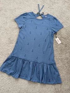 Rare NWT Juicy Couture Y2K Babydoll Blue Cactus Dress Size XL - Picture 1 of 10