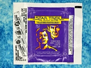 Topps Star Trek The Motion Picture Wax Packet Wrapper Empty 1979 Bazooka Advert - Bild 1 von 2