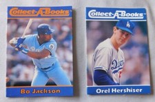 1990 Collect-A-Books #1-12 Baseball Card Pick one