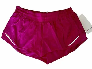 NWT🍋LULULEMON🍋SIZE 12🍋HOTTY HOT SHORTS LR🍋SONIC PINK🍋2.5” LENGTH, LINED🍋 - Picture 1 of 14