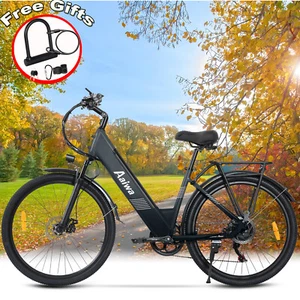 Black 26" 52V 750W Electric Bicycle Snow Mountain City Ebike e bike for Adults - Picture 1 of 9