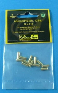 Sinuslive 12 Piezas Terminales, Dorado De 4mm ² - Imagen 1 de 1