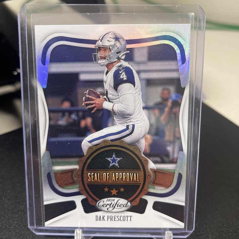 DAK PRESCOTT 2020 Certified Seal Of Approval Insert SP - Image 1 of 2