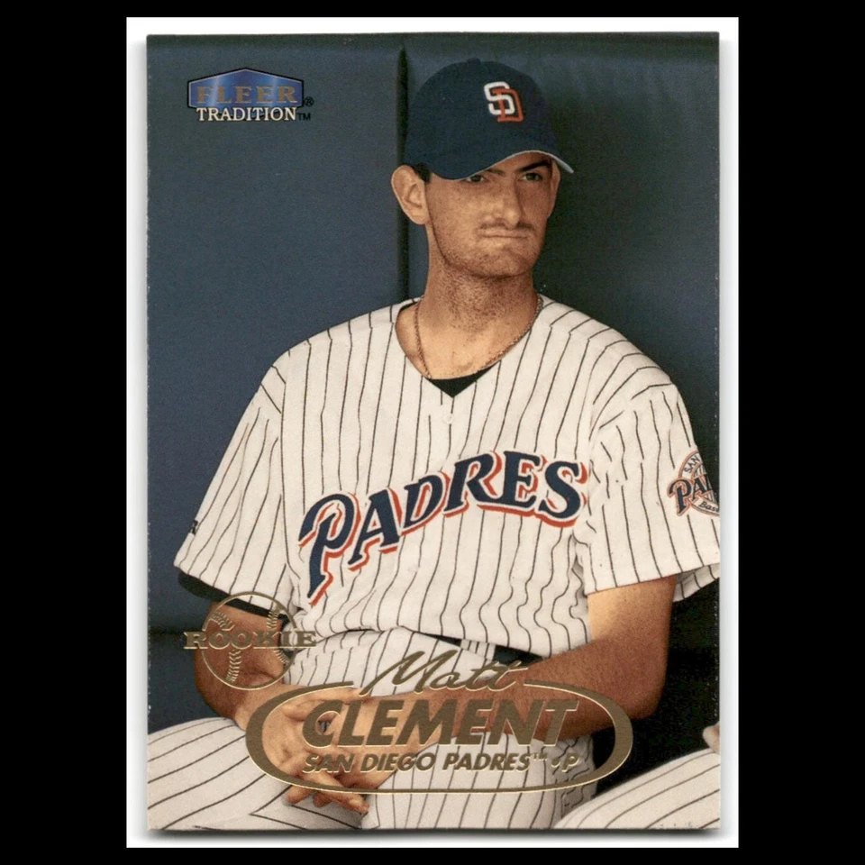 Matt Clement Rookie #U74 1998 Fleer Tradition Actualización San Diego Padres Béisbol Foto 1 de 3