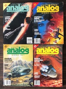 Analog Science Fiction & Science Fact Magazine, 1987 Lot Of 13 - Picture 1 of 8