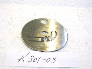 Garcia Mitchell 301 reel baffle plate 81010 good used repair parts France made - Picture 1 of 4