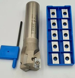 1x Schaftfräser APKT D-32-Z3-L120 + APKT 1604-AL K10-K15 Für ALU & NE-Metalle - Picture 1 of 2