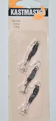 acme kastmaster jigs jigging spoons 1/24oz chrome gold blue - Image 1 of 3